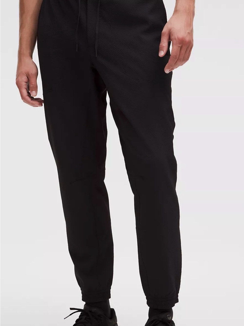 Lululemon Men's Black Zeroed In Cargo Jogger Size M